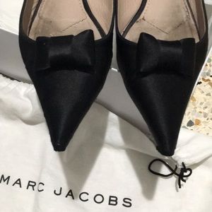 Marc Jacobs pointy flats with bow 37.5